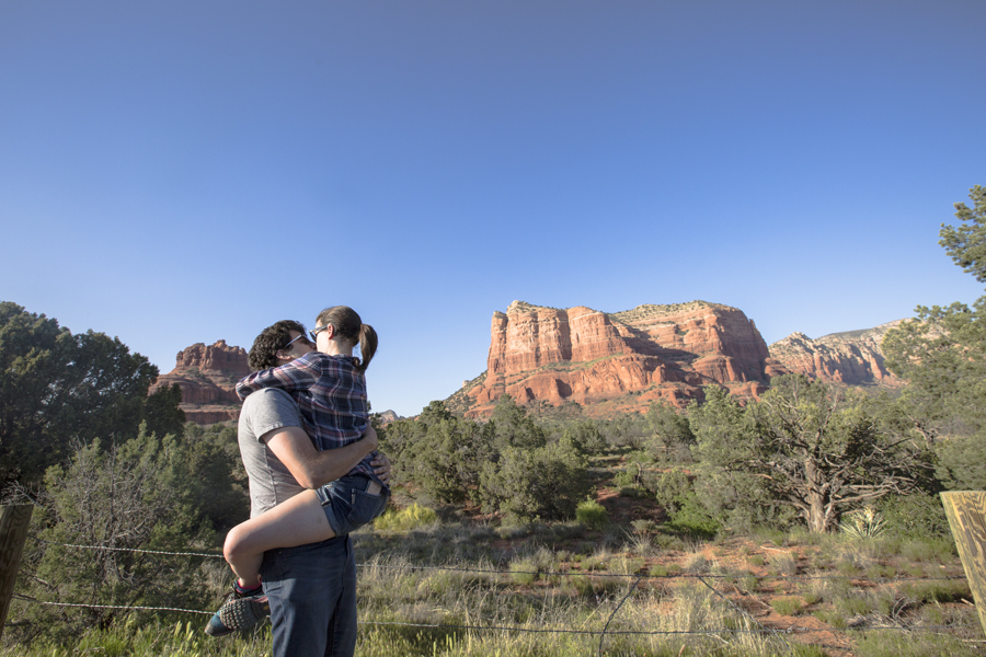 Alex and I stopped in Sedona for a night on our way to the Grand Canyon. It's a beautiful area with lots of red rocks. 